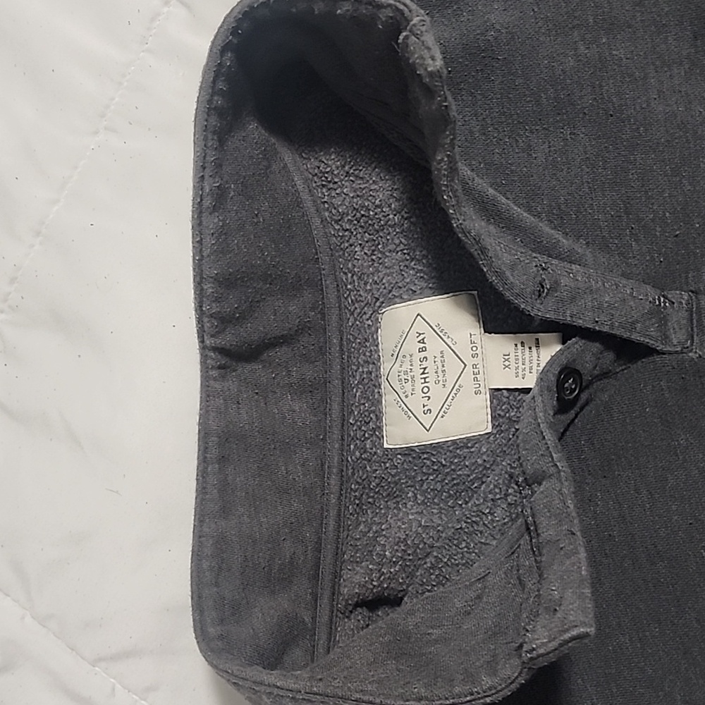 Polyester St Johns Bay Sweather Throw On
